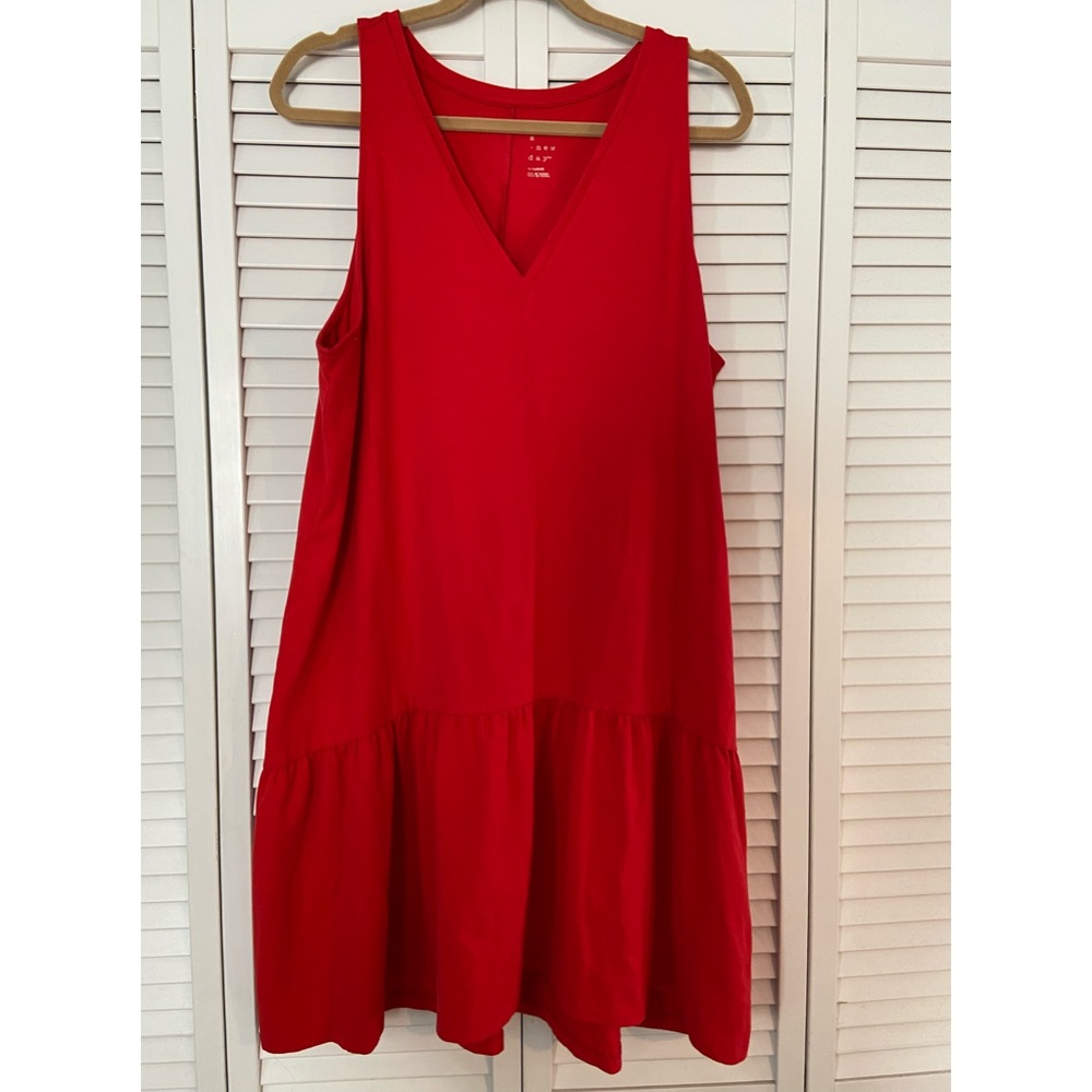 Red Swing Dress